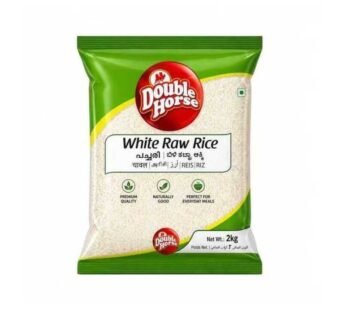 DOUBLE HORSE White Raw Rice (Pachari) 2kg