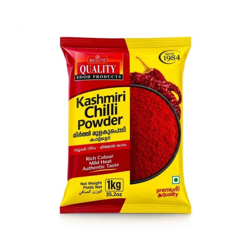 QUALITY FOODS Kashmiri Chilli Powder 1kg